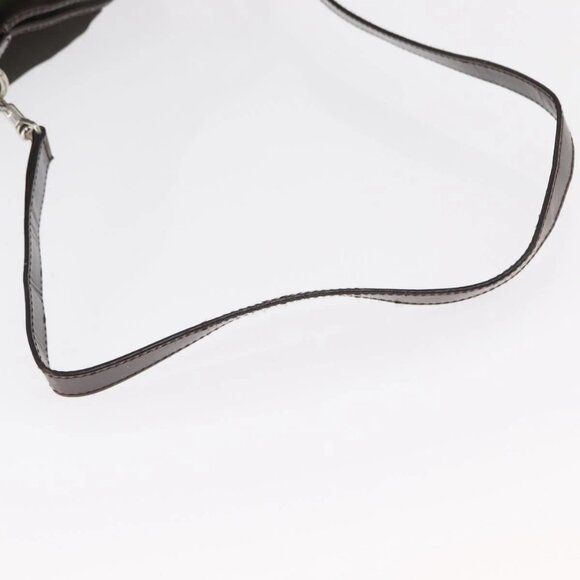 GUCCI Bamboo Hand Bag Nylon 2way Khaki Silver - Picture 7 of 16